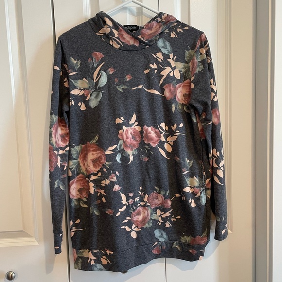 Floral Hoodie - Picture 1 of 3